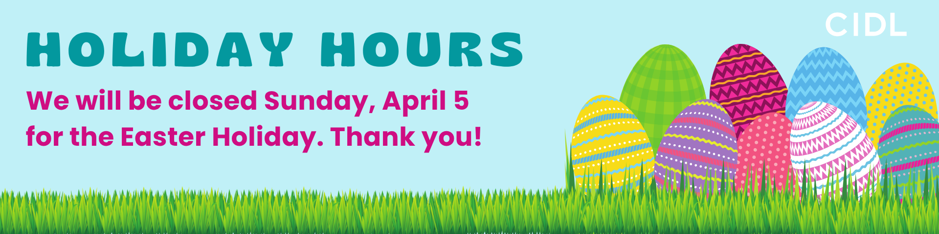 Easter Hours